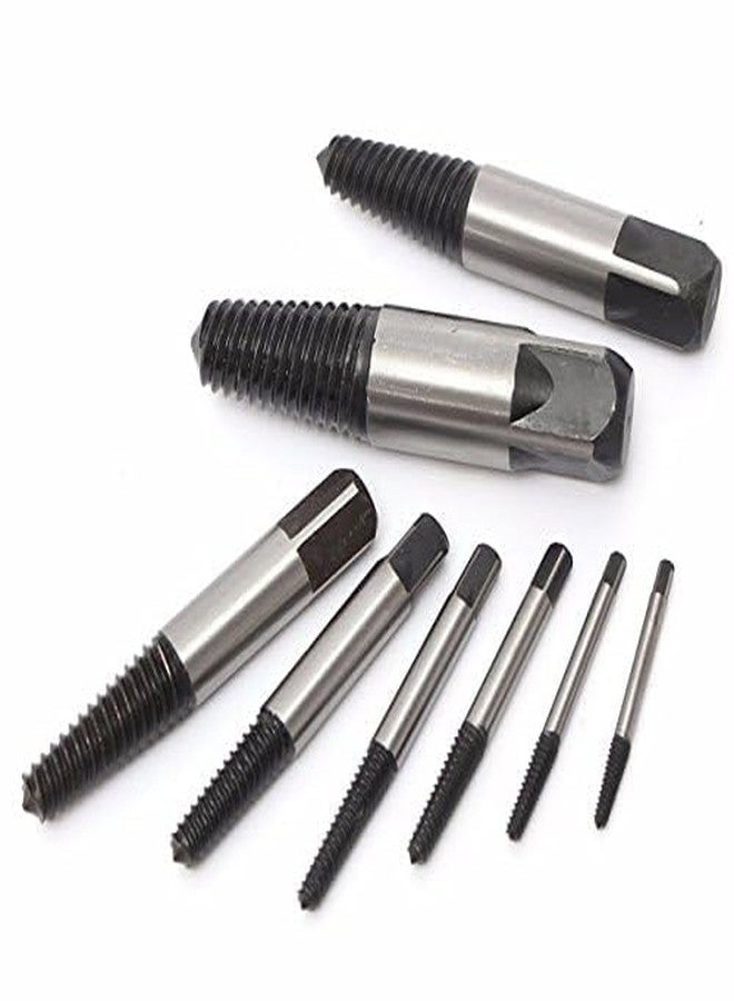 ILIKA Damaged Screw Extractor Breakage Bolt Extractor Drill Bits Guide Set Broken Easy Out Fastener Kit | Damaged Broken Screws Extractor Removal Tool (Pack of 8) - Image 4